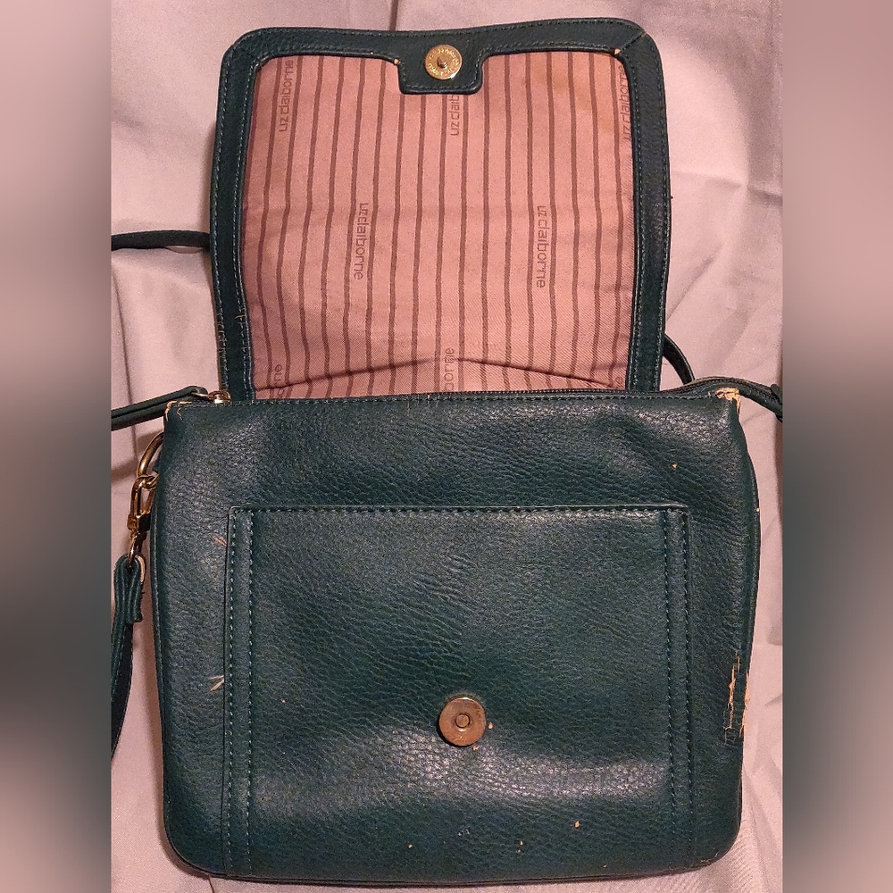 ❤️3/$10 VINTAGE LIZ CLAIBORNE & BLACK LAMBSKIN PURSE BUNDLE - Picture 4 of 10